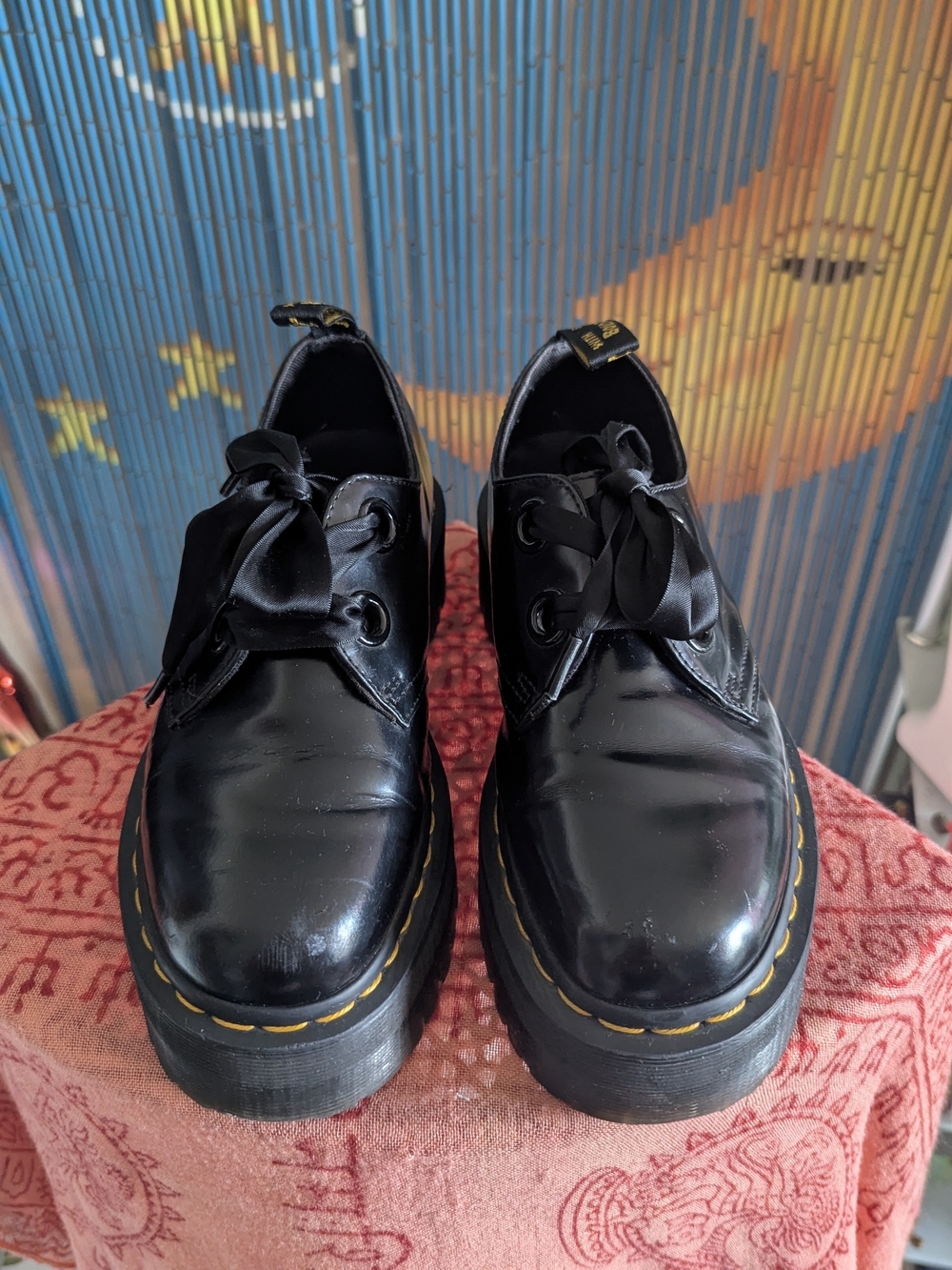 Dr. Martens Holly Platform Shoes Size 9